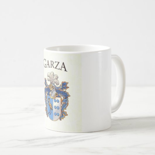 Garza Wappen-Schale Kaffeetasse (VorderseiteRechts)