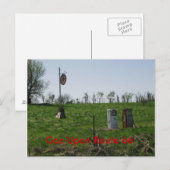 Gas auf der Strecke 66 Postkarte (Vorne/Hinten)
