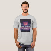 Gas Daddy Gewollt - Funny 80er Futuristic Retrowav T-Shirt (Vorne ganz)