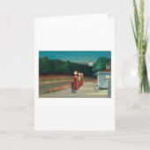 Gas - Edward Hopper Karte (Vorderseite)