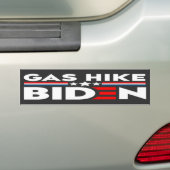 GAS HIKE BIDEN AUTOAUFKLEBER (Auf Auto)