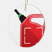 Gas kann keramikornament (Links)