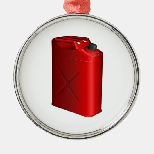 Gas kann ornament aus metall (Vorne)