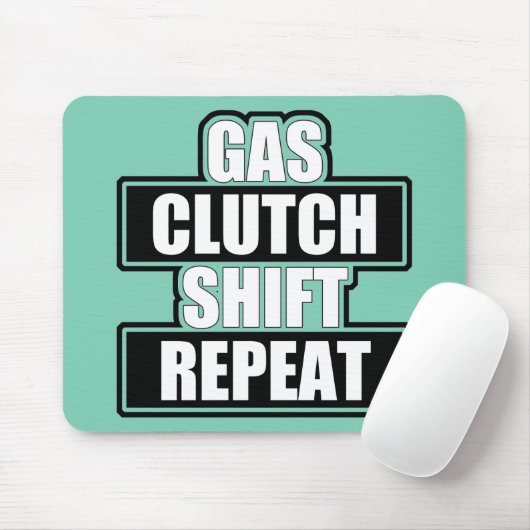 Gas-Kupplungs-Schiebewiederholung Mousepad (Mit Mouse)