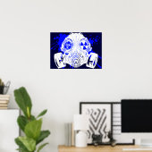 GAS_MASK_PROTECTION POSTER (Heimbüro)