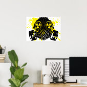 GAS_MASK_PROTECTION POSTER (Heimbüro)