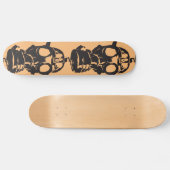 GAS MASK SKATEBOARD (Horizontal)