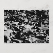 Gas Masks Postkarte (Vorderseite)