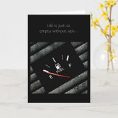 Gas-Messgerät-Indikator Karte (Gelbe Blume)