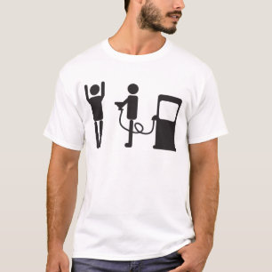 Gas-Pumpen-Raub T-Shirt