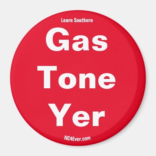 Gas-Tone-Yen-Magnet Magnet (Vorne)