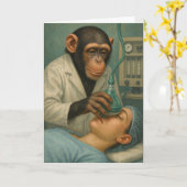 Gasaffe Wohlfühlkarte Karte (Gelbe Blume)