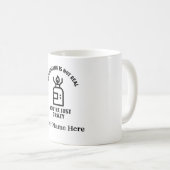 Gasbeleuchtung ist nicht real kaffeetasse (VorderseiteRechts)