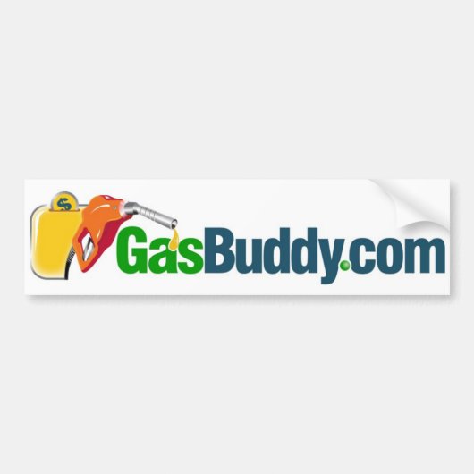 GasBuddy Autoaufkleber (Vorne)