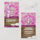 GASCHROMATOGRAPHIE | Abfall, zum des Leuchters Visitenkarte (Vorne/Hinten)