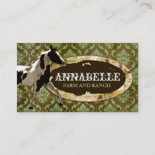 GASCHROMATOGRAPHIE   "AnnaBelles" Pferderanch   Visitenkarte