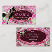 GASCHROMATOGRAPHIE "AnnaBelles" Pferderanch Visitenkarte (Vorne/Hinten)