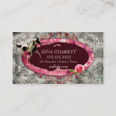 GASCHROMATOGRAPHIE "AnnaBelles" Visitenkarte (Rückseite)