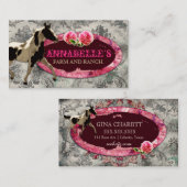 GASCHROMATOGRAPHIE "AnnaBelles" Visitenkarte (Vorne/Hinten)