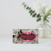 GASCHROMATOGRAPHIE "AnnaBelles" Visitenkarte (Stehend Vorderseite)