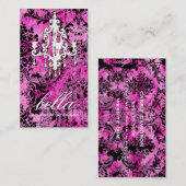 GASCHROMATOGRAPHIE | Bella Gold Leuchter-| Visitenkarte (Vorne/Hinten)