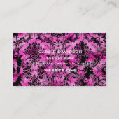 GASCHROMATOGRAPHIE | Bella Gold Leuchter-| Visitenkarte (Rückseite)