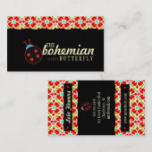 GASCHROMATOGRAPHIE | Bohemischer Marienkäfer Visitenkarte (Vorne/Hinten)