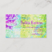 GASCHROMATOGRAPHIE Cali vibrierende Visitenkarte (Rückseite)