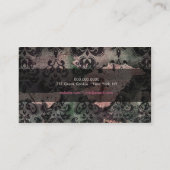 GASCHROMATOGRAPHIE, die Contessa | Rosa | Visitenkarte (Rückseite)