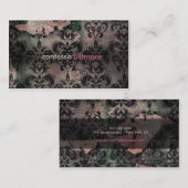 GASCHROMATOGRAPHIE, die Contessa | Rosa | Visitenkarte (Vorne/Hinten)