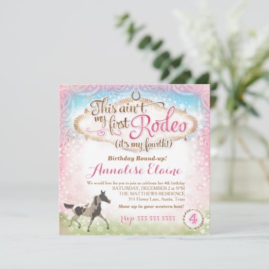 GASCHROMATOGRAPHIE dieses ist nicht mein erstes Einladung (Stehend Vorderseite)