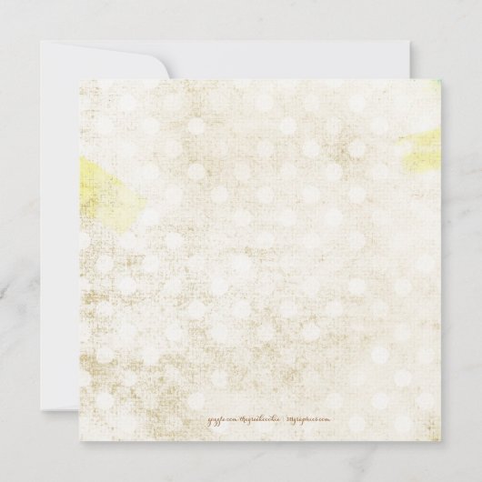 GASCHROMATOGRAPHIE dieses ist nicht mein erstes Einladung (Rückseite)