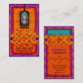 GASCHROMATOGRAPHIE | exotischer Jewelled Visitenkarte (Vorne/Hinten)