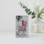 GASCHROMATOGRAPHIE | fabelhaft französische graue Visitenkarte (Stehend Vorderseite)