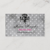 GASCHROMATOGRAPHIE | fabelhaft französische graue Visitenkarte (Rückseite)