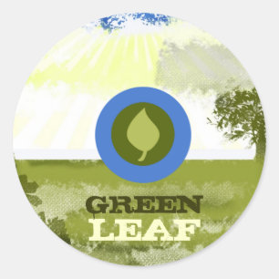 GASCHROMATOGRAPHIE   Feld der Traum-Aufkleber Runder Aufkleber