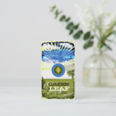 GASCHROMATOGRAPHIE | Feld der Traum-Visitenkarte Visitenkarte (Stehend Vorderseite)