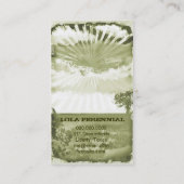 GASCHROMATOGRAPHIE | Feld der Traum-Visitenkarte Visitenkarte (Rückseite)