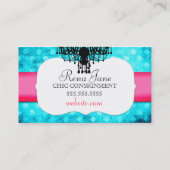 GASCHROMATOGRAPHIE Girly Visitenkarte (Rückseite)