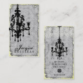 GASCHROMATOGRAPHIE | Glanz Passionné - Grau Visitenkarte (Vorne/Hinten)