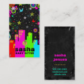 GASCHROMATOGRAPHIE | jugendlich Entreprenuer Reihe Visitenkarte (Vorne/Hinten)