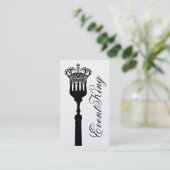 GASCHROMATOGRAPHIE König Fork Visitenkarte (Stehend Vorderseite)