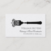 GASCHROMATOGRAPHIE König Fork Visitenkarte (Rückseite)