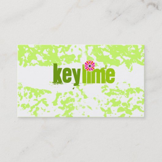 GASCHROMATOGRAPHIE | Limoner Schlüsselgrunge Visitenkarte (Vorderseite)