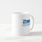 GASCHROMATOGRAPHIE - Logo-Freiwilliger Kaffeetasse (VorderseiteRechts)