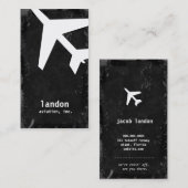 GASCHROMATOGRAPHIE-LUFTFAHRT ENTFERNEN WEISS VISITENKARTE (Vorne/Hinten)