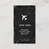 GASCHROMATOGRAPHIE-LUFTFAHRT ENTFERNEN WEISS VISITENKARTE (Rückseite)