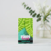 GASCHROMATOGRAPHIE | Miami Heat bewegen Visitenkarte (Stehend Vorderseite)