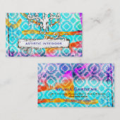 GASCHROMATOGRAPHIE modernes buntes Visitenkarte (Vorne/Hinten)