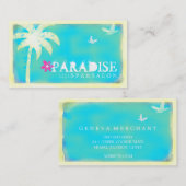 GASCHROMATOGRAPHIE Paradies gefundene Visitenkarte (Vorne/Hinten)